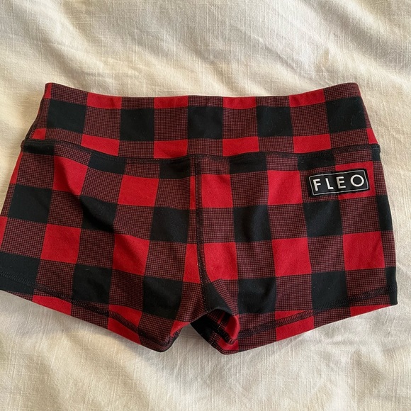 Fleo Pants - Plaid fleo shorts original medium